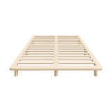 Oikiture Bed Frame King Size Wooden Bed Base