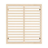 Oikiture Bed Frame King Size Wooden Bed Base