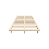 Oikiture Bed Frame King Single Wooden Bed Base