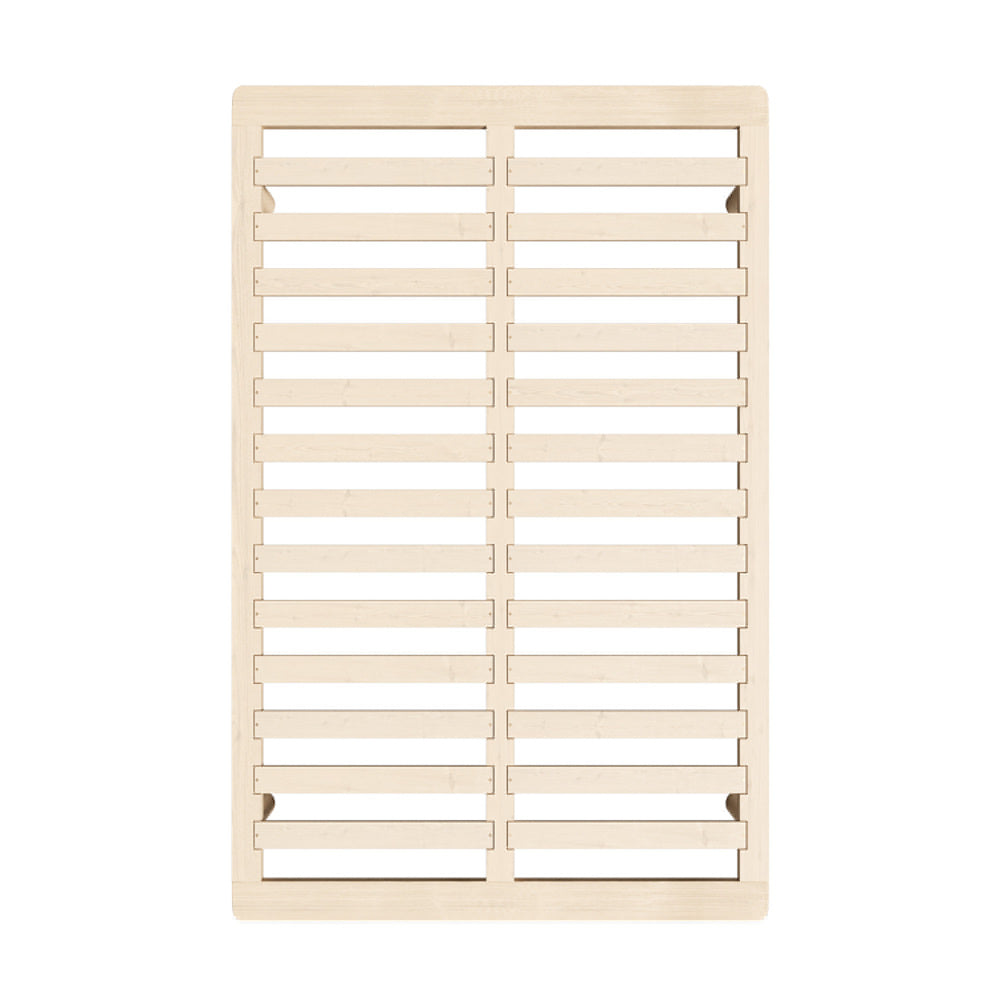 Oikiture Bed Frame King Single Wooden Bed Base