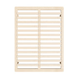 Oikiture Bed Frame Queen Size Wooden Bed Base