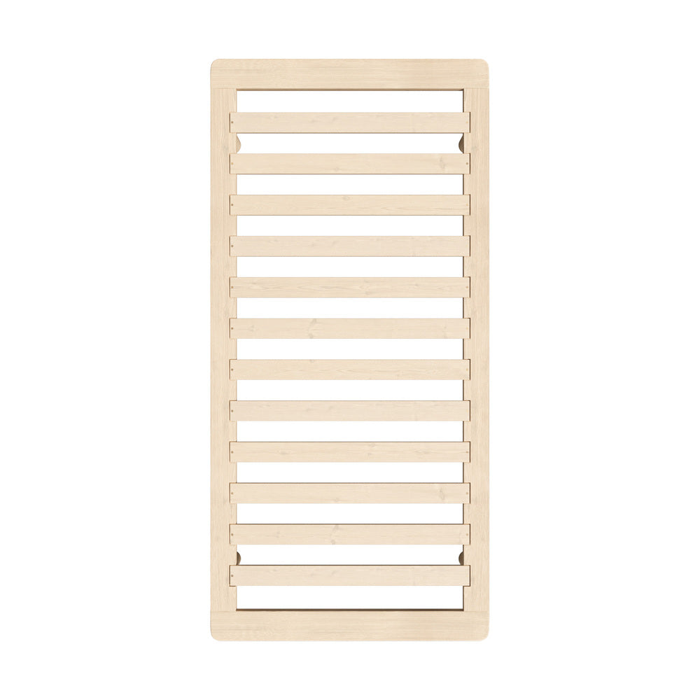 Oikiture Bed Frame Single Size Wooden Bed Base