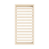 Oikiture Wooden Bed Frame Single Size Cage-like Base
