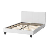 Artiss Bed Frame Double Size White NEO - Front View