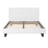 Artiss Bed Frame Double Size White NEO - Close-Up Angle