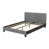 Artiss Bed Frame Queen Size Grey NEO - Side View