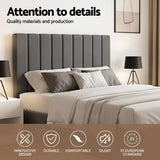 Artiss Double Bed Frame with Storage Grey Velvet Headboard Gas Lift Platform Base - 45-Degree Angle