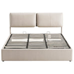 Artiss King Bed Frame Gas Lift Storage 3 Drawers Adjustable Headboard Platform Base