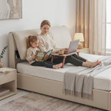 Artiss Queen Bed Frame Gas Lift Storage 3 Drawers Adjustable Headboard Platform Base - Extra Image