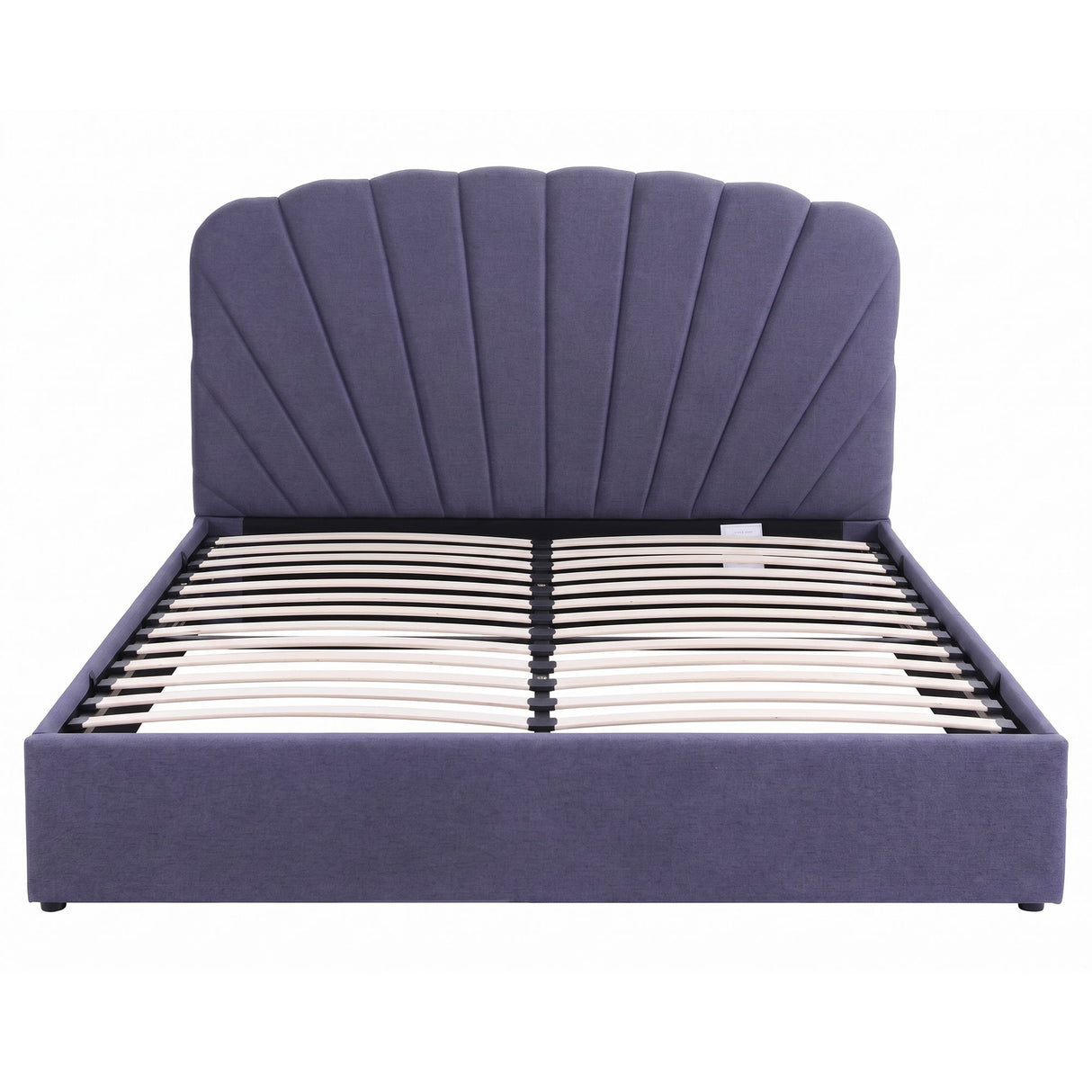 Artiss King Bed Frame with Lift Up Storage and USB Ports Grey