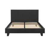 Artiss Bed Frame Double Size Charcoal NEO - Close-Up Angle