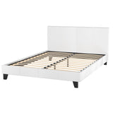 Artiss Bed Frame Queen Size White NEO - Side View