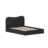 Artiss Bed Frame Double Size Boucle DARA - Close-Up Angle