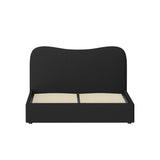 Artiss Bed Frame Double Size Boucle DARA - Side View
