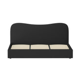 Artiss Bed Frame King Size Boucle DARA - Side View