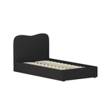 Artiss Bed Frame King Single Size Boucle DARA - Close-Up Angle