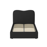 Artiss Bed Frame King Single Size Boucle DARA - Side View