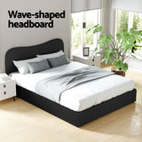 Artiss Bed Frame Queen Size Boucle DARA - 45-Degree Angle