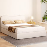 Artiss Bed Frame Queen Size Boucle DARA - Close-Up Angle