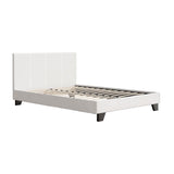 Artiss Bed Frame Double Size Boucle NEO - Rear View
