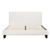 Artiss Bed Frame Double Size Boucle NEO - Side View