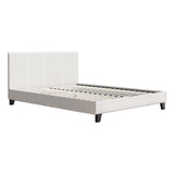 Artiss Bed Frame Queen Size Boucle NEO - Close-Up Angle