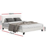 Artiss Bed Frame Queen Size Boucle NEO