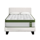 Artiss BedStory Single Bed Frame Mattress Bundle Platform Headboard Medium Firm Hybrid White - Extra Image