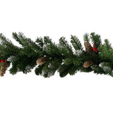 Christabelle Christmas Garland with Pine Cones & Berries - 274cm