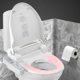 Cefito Electric Bidet Toilet Seat Cover Auto Smart Water Wash Dry Panel Control - Close-Up Angle