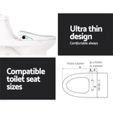 Cefito Electric Bidet Toilet Seat Cover Auto Smart Water Wash Dryer Night Light - Close-Up Angle