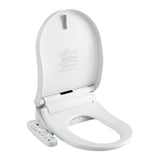Cefito Smart Electric Bidet Toilet Seat Cover D-Shape SIAA Material Certified - Front View