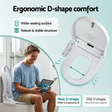 Cefito Smart Electric Bidet Toilet Seat Cover D-Shape SIAA Material Certified - 45-Degree Angle