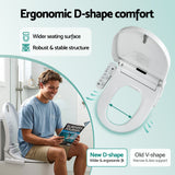 Cefito Smart Electric Bidet Toilet Seat Cover D-Shape SIAA Material Certified - 45-Degree Angle