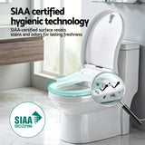 Cefito Smart Electric Bidet Toilet Seat Cover D-Shape SIAA Material Certified - Rear View