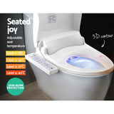 Cefito Electric Bidet Toilet Seat Cover Bathroom Spray Water Wash V Shape - Rear View