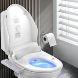 Cefito Electric Bidet Toilet Seat Cover Bathroom Spray Water Wash V Shape - Low Angle