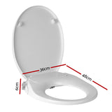 Cefito Non Electric Bidet Toilet Seat Cover Auto Water Spray Wash Knob Control - Front View