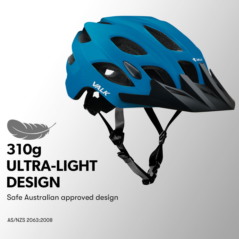 VALK Adjustable Mountain Bike Helmet 58-61cm Large