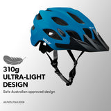 VALK Adjustable Mountain Bike Helmet 58-61cm Large - Top-Down View