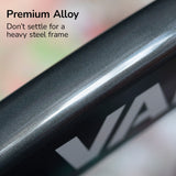 2023 VALK Shuttle 5 Electric Folding Bike, 20' Tyres, Shimano 7-Speed, Dark Grey - Close-Up Angle