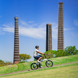 2023 VALK Shuttle 5 Electric Folding Bike, 20' Tyres, Shimano 7-Speed, White