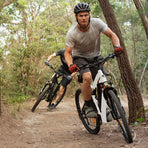 VALK MX7 Electric Bike, Medium frame Mountain ebike, White