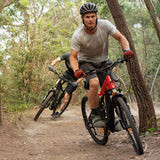 2023 VALK MX7 Electric Bike Medium frame Mountain ebike, Black and Red