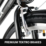 Valk Laneway 5 Vintage Electric Bike, Torque Sensor equipped eBike, Medium, Black - Extra Image