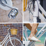 Valk Laneway 5 Vintage Electric Bike, Torque Sensor equipped eBike, Medium, White - Extra Image