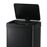 Oikiture Motion Sensor Bin 40L Automatic Black
