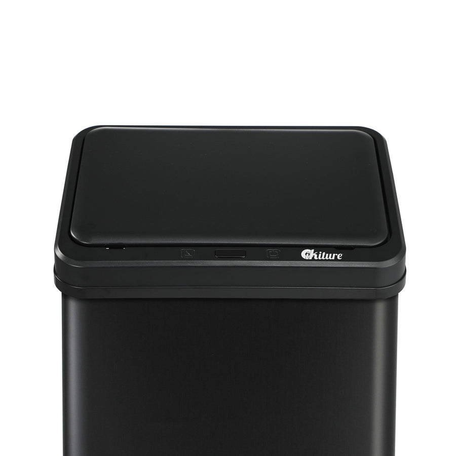 Oikiture Motion Sensor Bin 40L Automatic Black