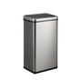 Oikiture 40L Motion Sensor Bin Automatic Rubbish Can Silver