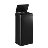 Oikiture 50L Motion Sensor Bin Automatic Rubbish Trash Can Black